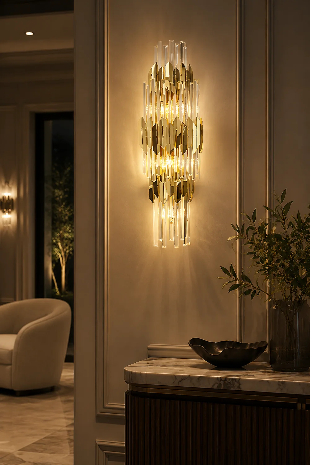 Theoretical Three Layer Wall Light - Lumpaz