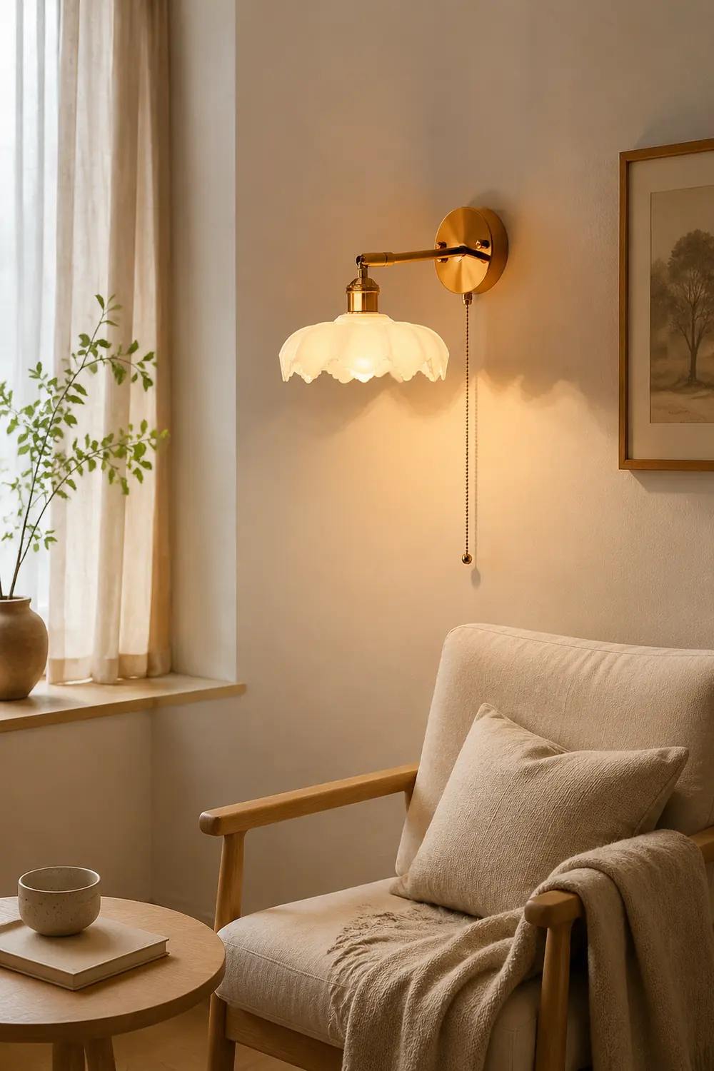 Lotus Rotatable Wall Lamp - Lumpaz