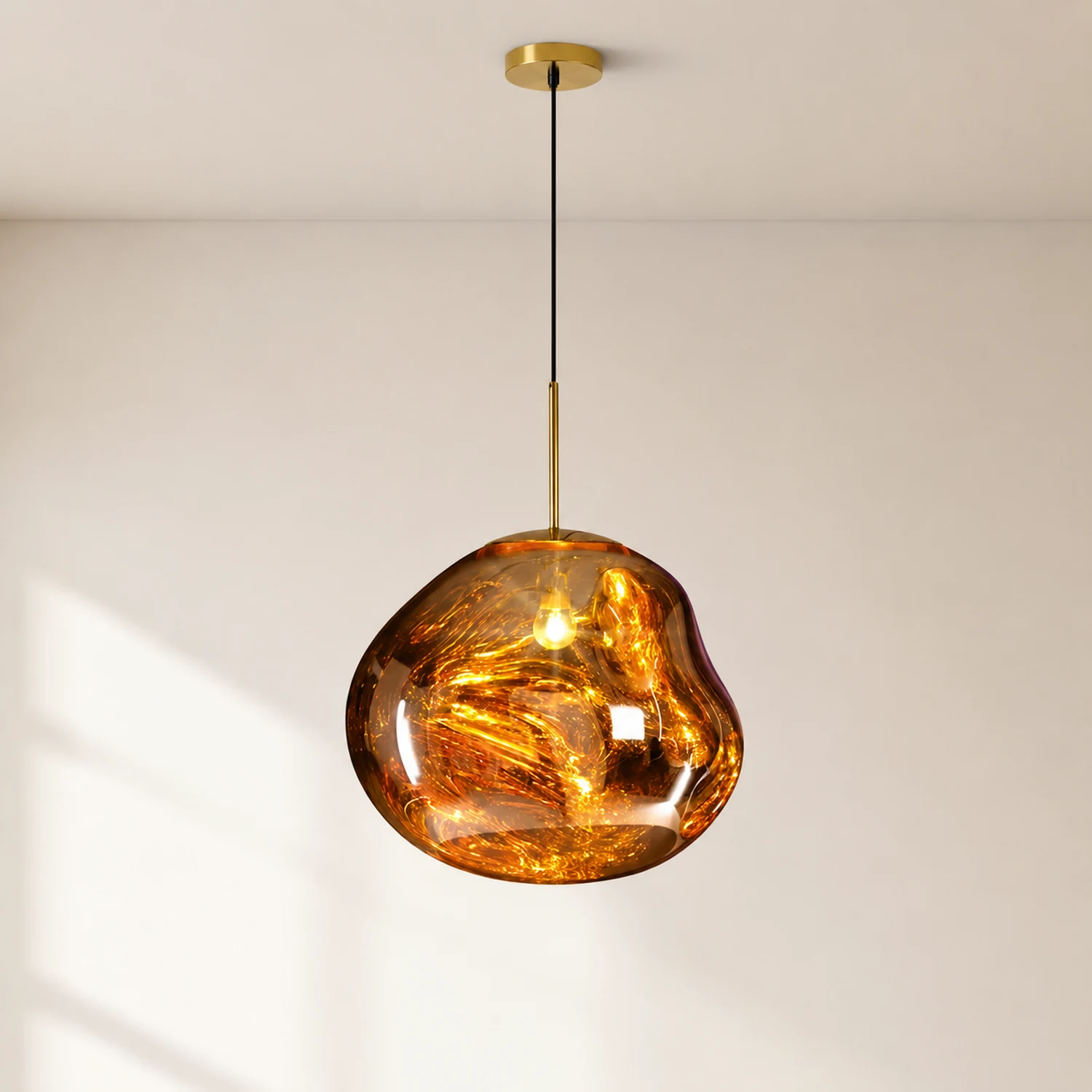 Modern Art Deco Irregular Bubble Pendant Light For Dining Room - Lumpaz