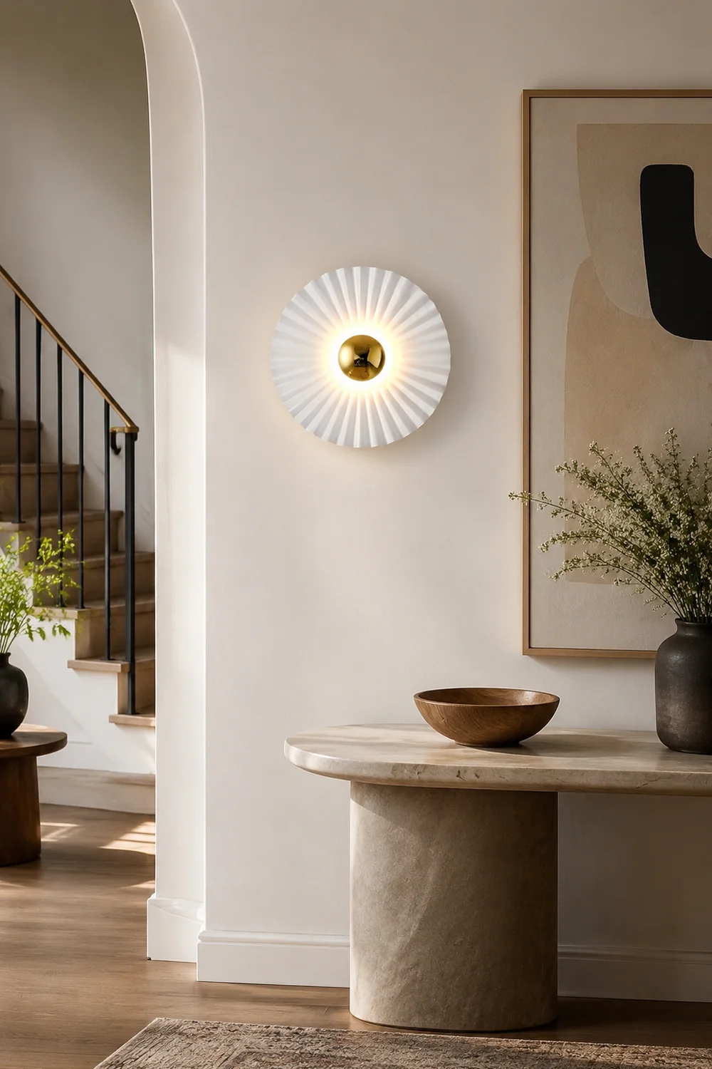Tinsley Flush Wall Lamp - Lumpaz