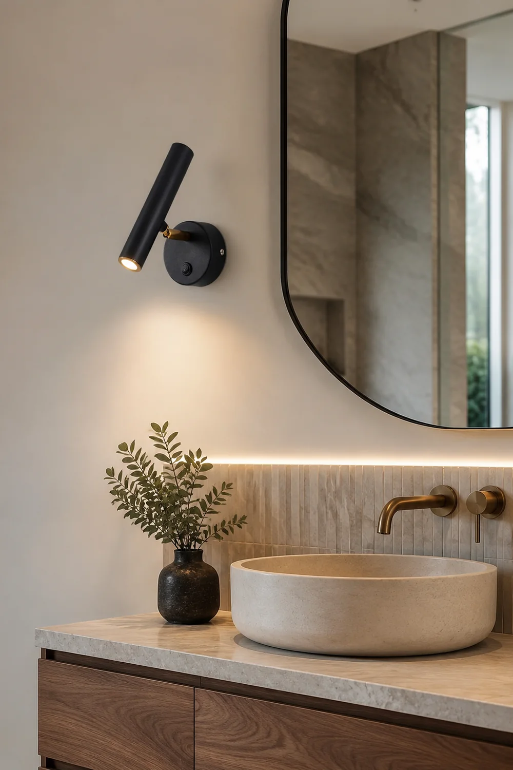 Slender Adjustable Wall Lamp - Lumpaz