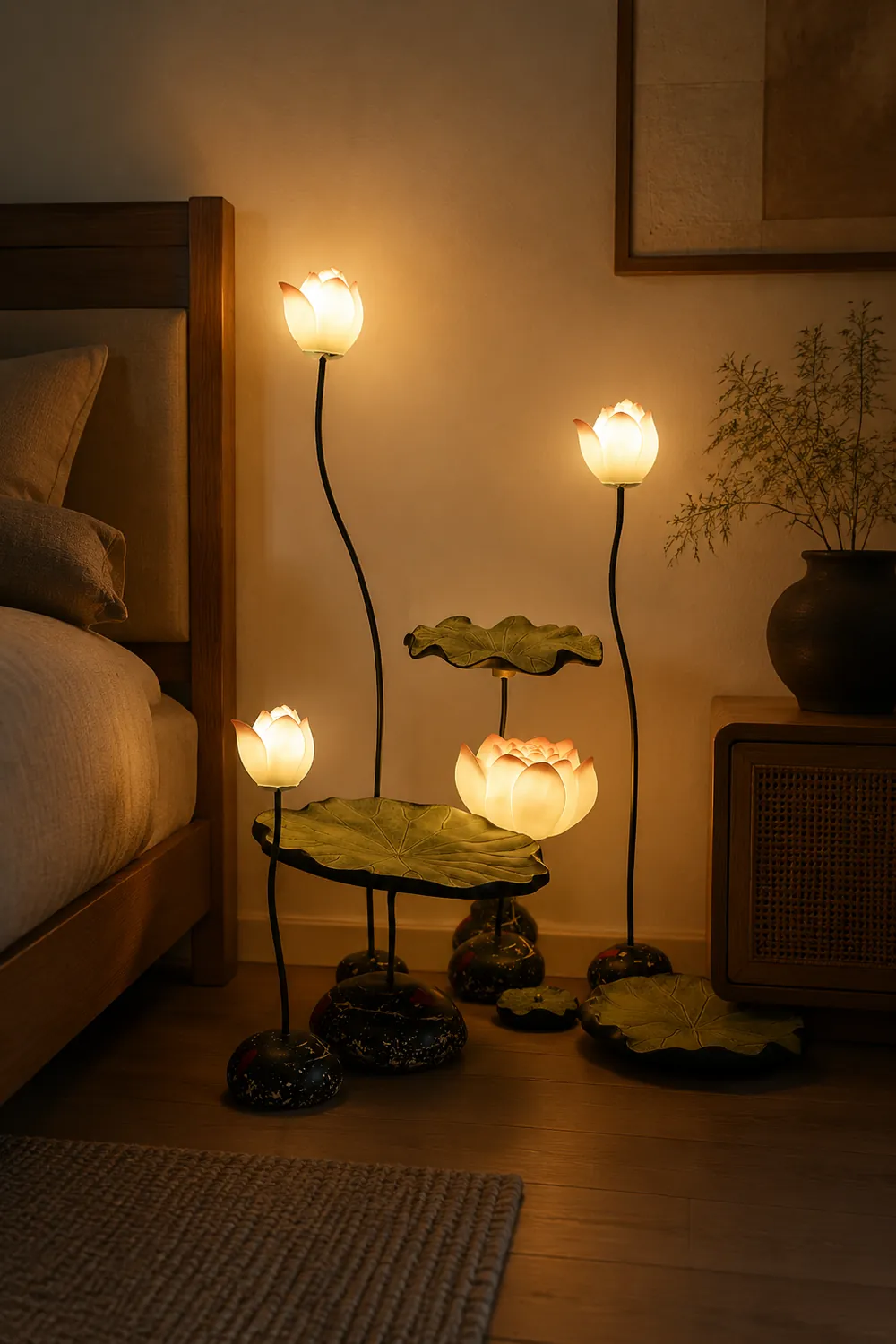Lotus Floor Lamp - Lumpaz