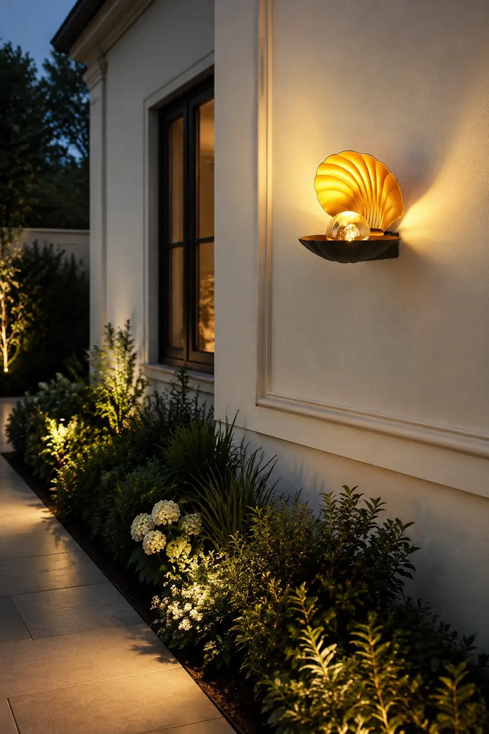 Pearl Clam Wall Light - Lumpaz