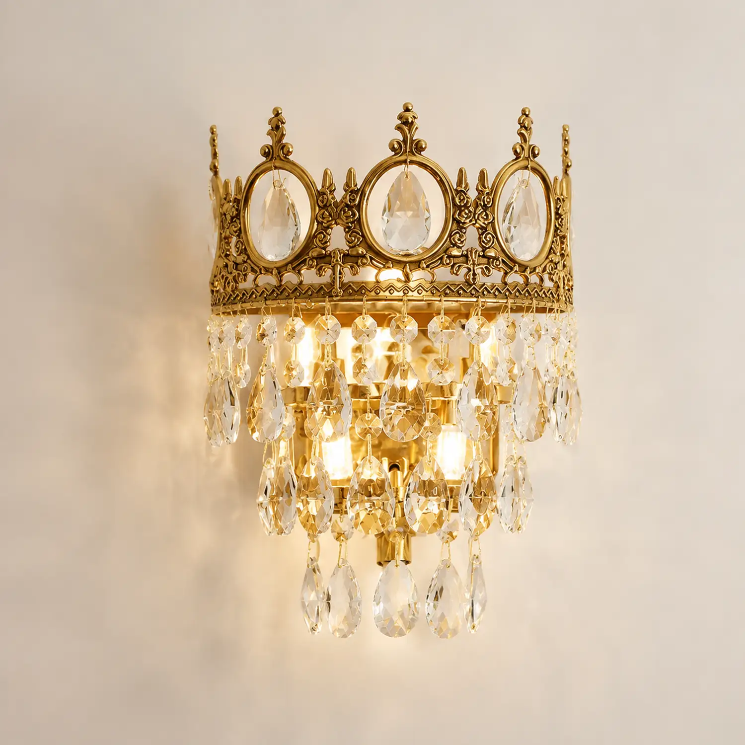 Vintage Crystal  Wall lamp - Lumpaz