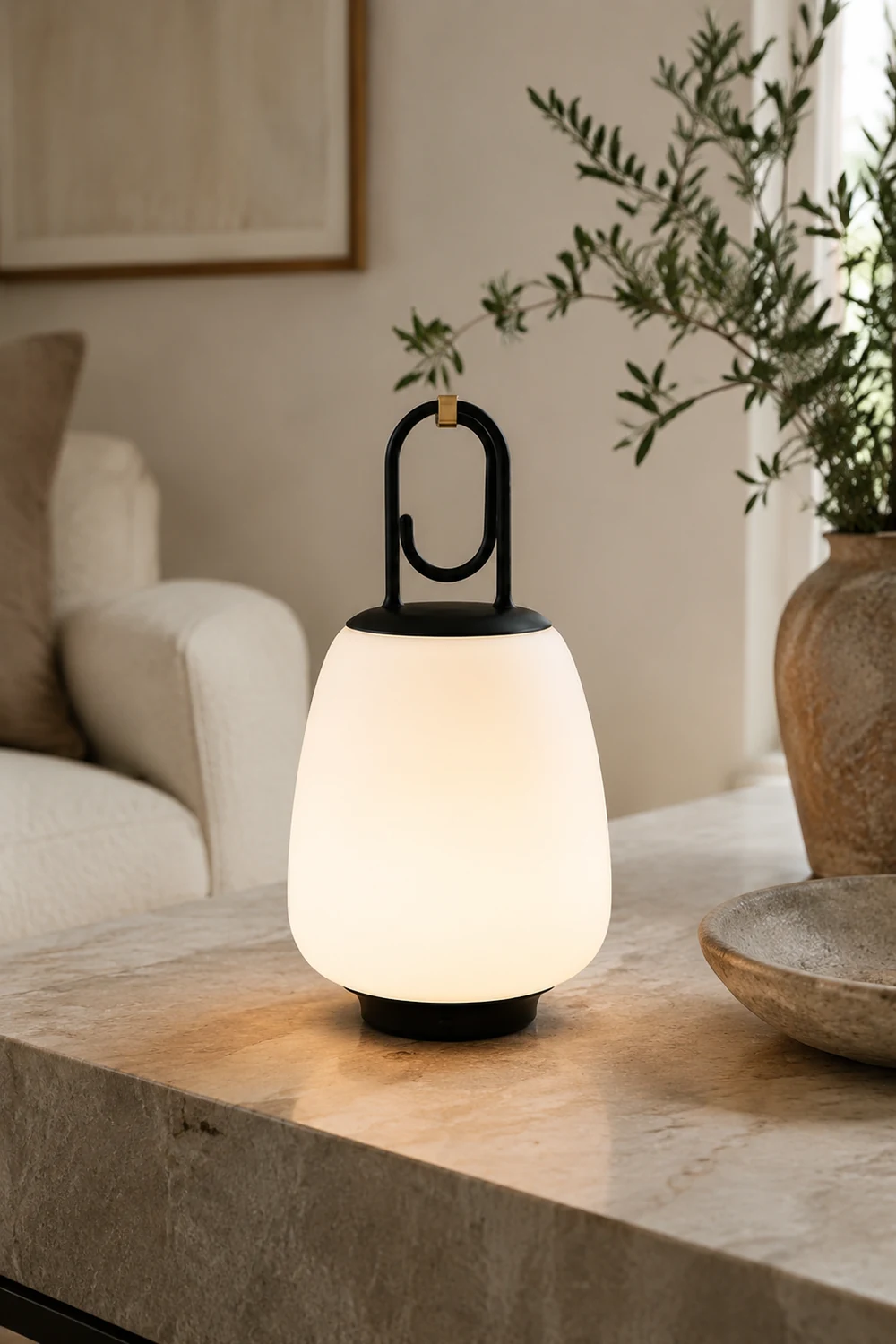 Portable Lantern Built-in Battery Table Lamp - Lumpaz