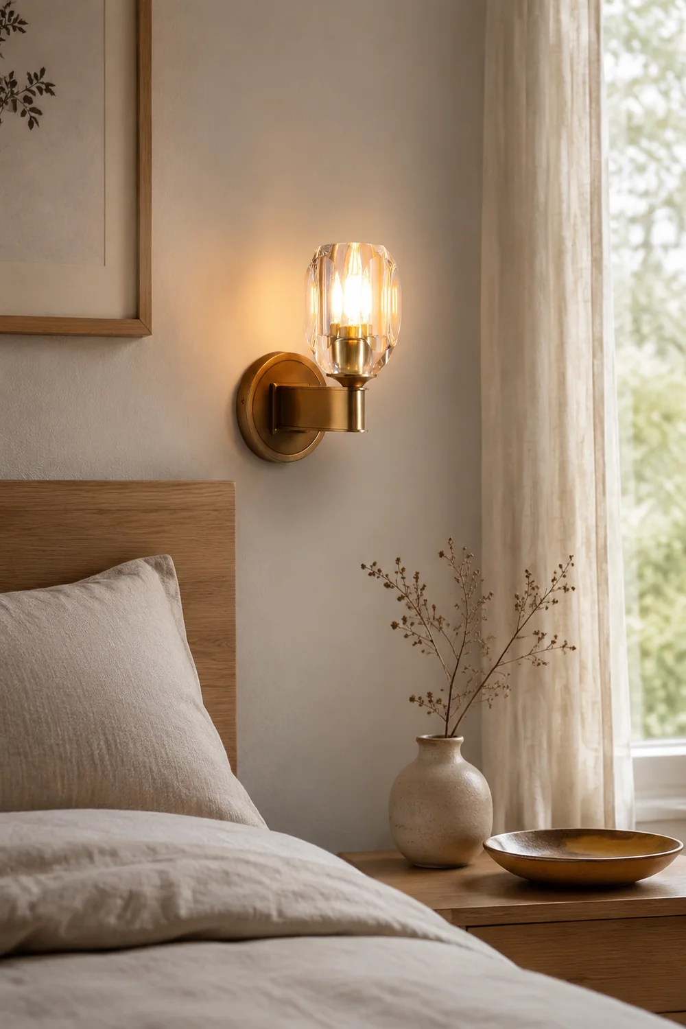 Diamond Crystal Sconce - Lumpaz