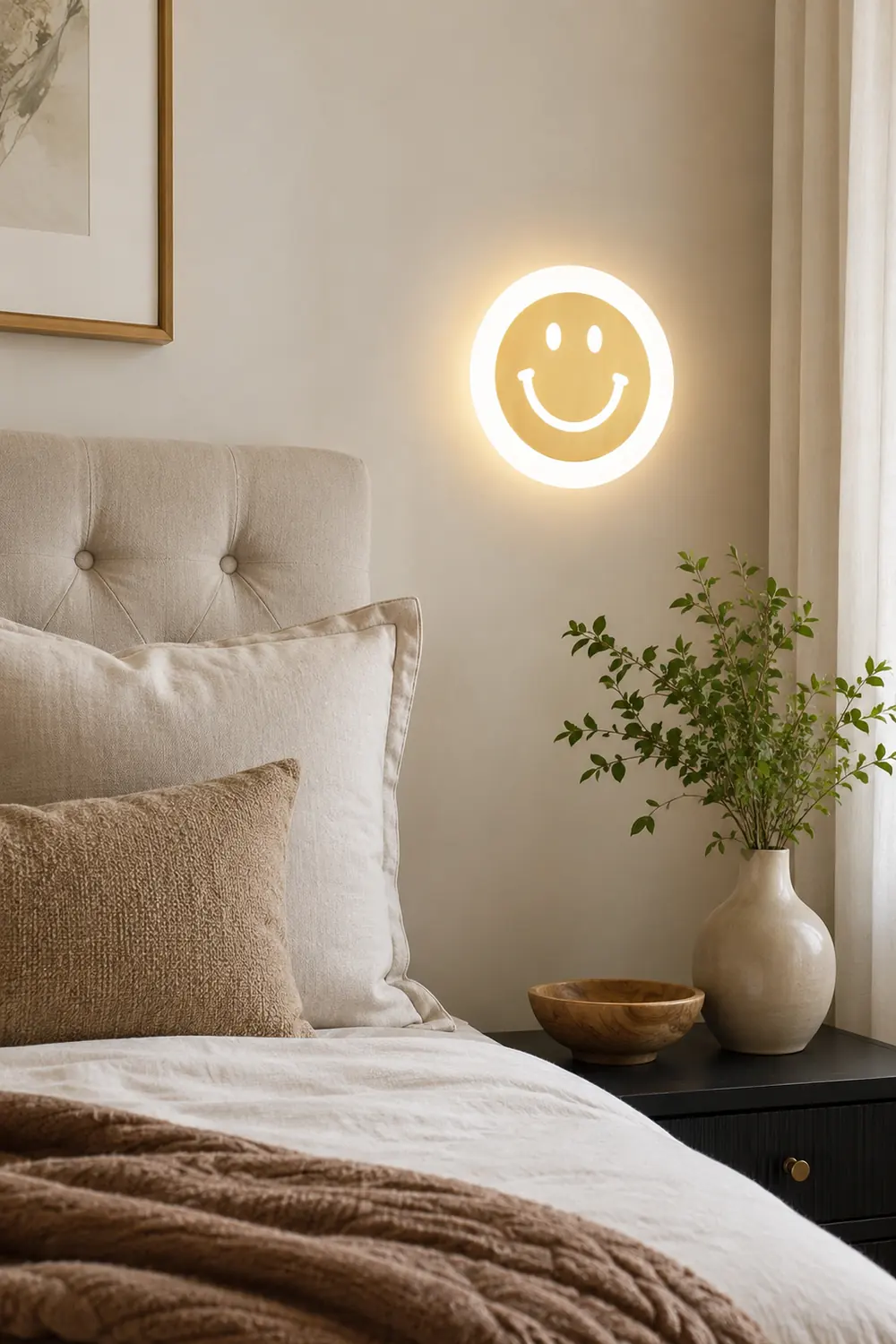 Smiley Wall Lamp - Lumpaz