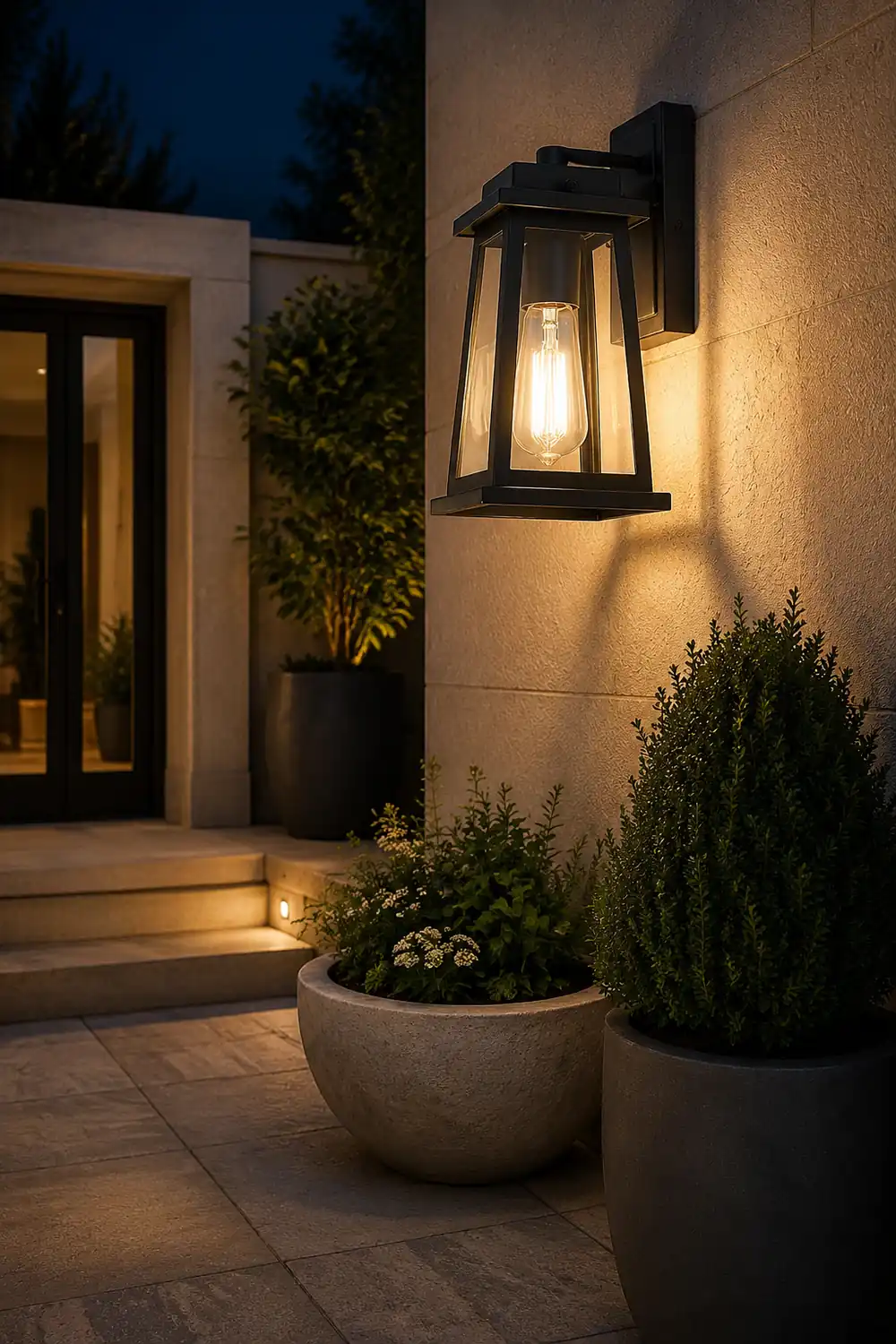 Outdoor Lantern Wall Lamp - Lumpaz