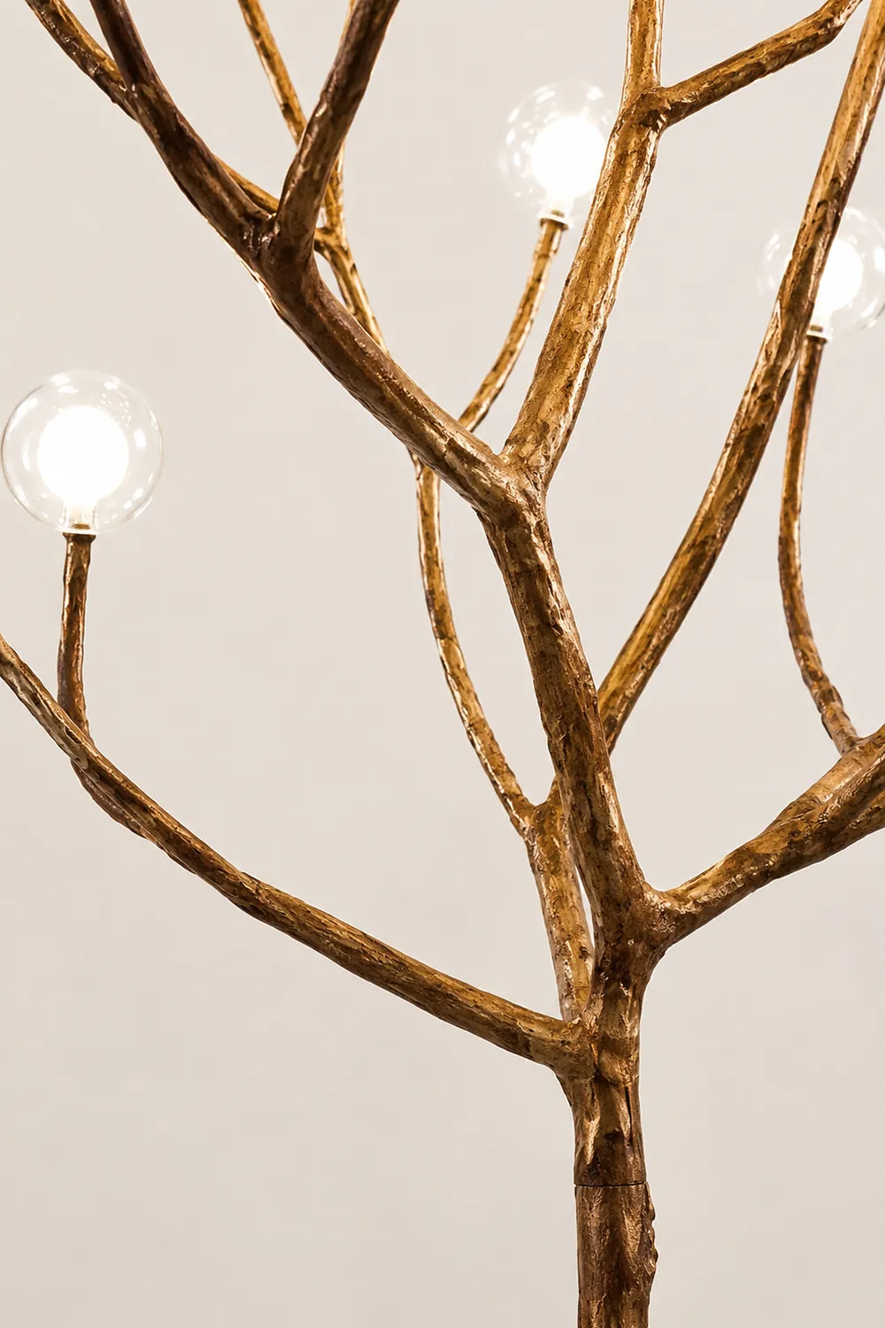 Imitation Wood Floor Lamp - Lumpaz