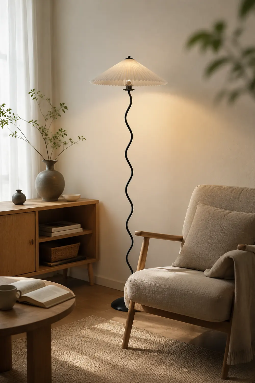 Squiggle Floor Lamp - Lumpaz