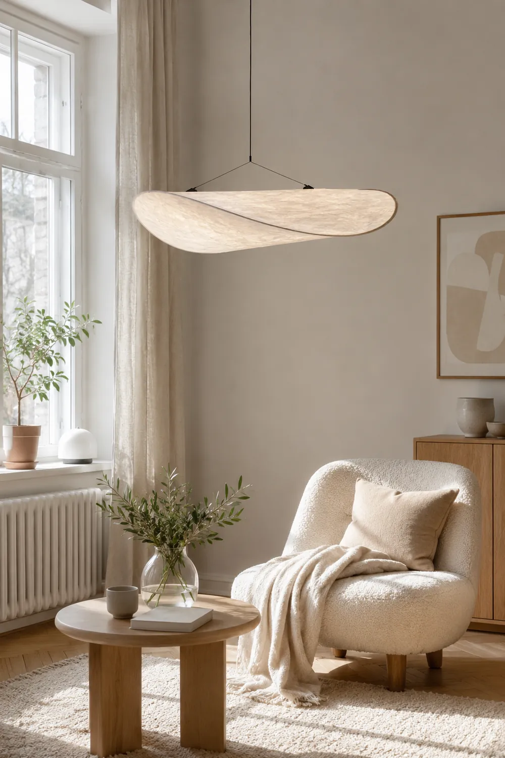 Nordic Style Tense Pendant Lighting - Lumpaz