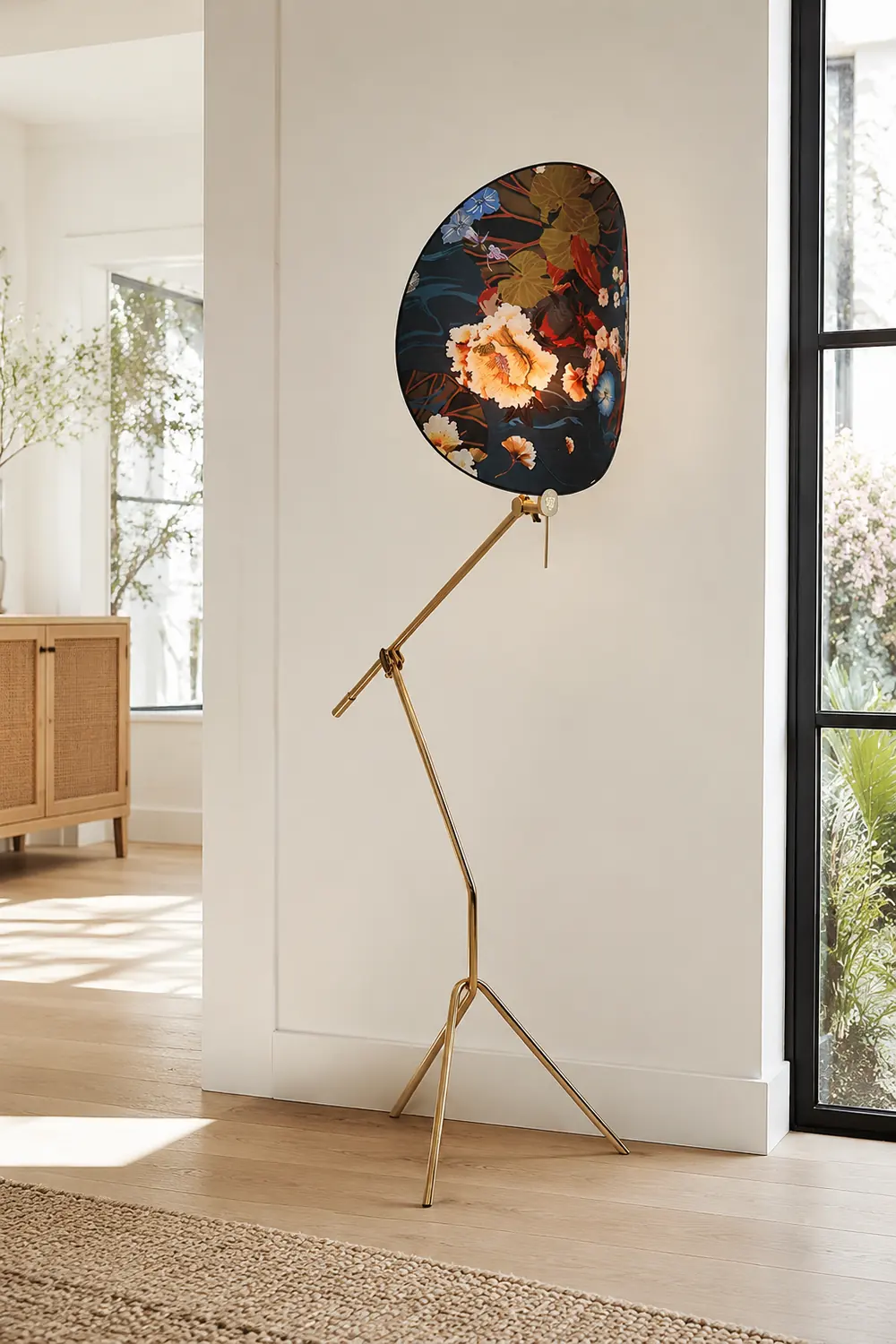 Floral Nocturne Floor Lamp - Lumpaz