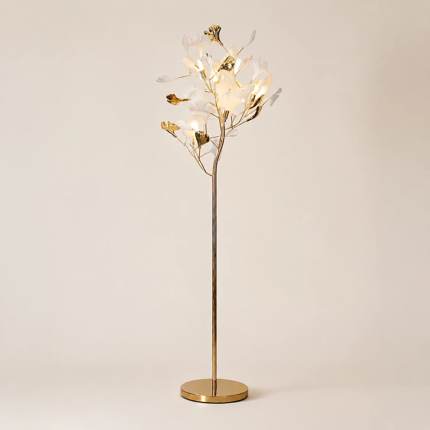 Gingko Leaf Floor Lamp - Lumpaz