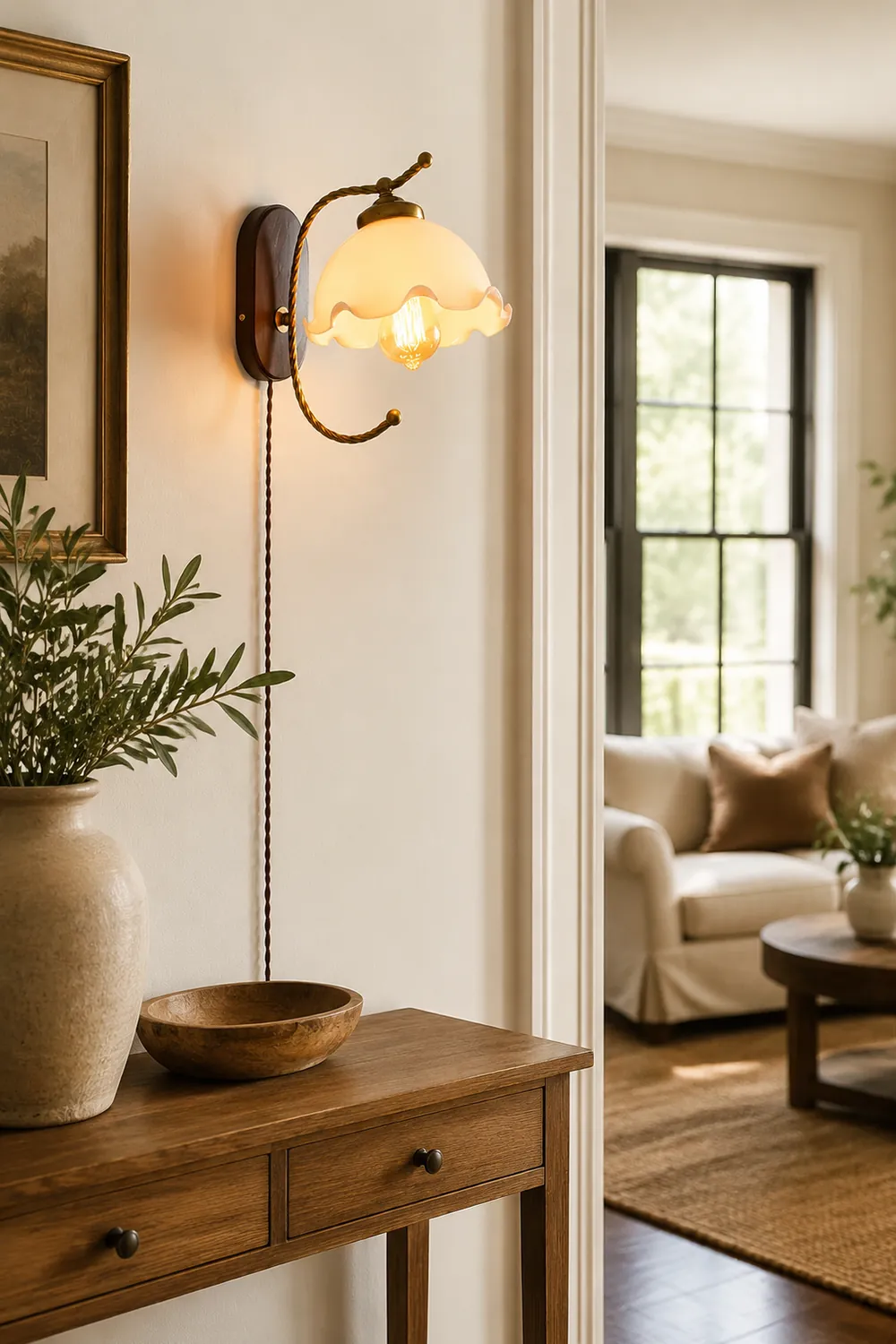 Milky Flower Wall Light - Lumpaz