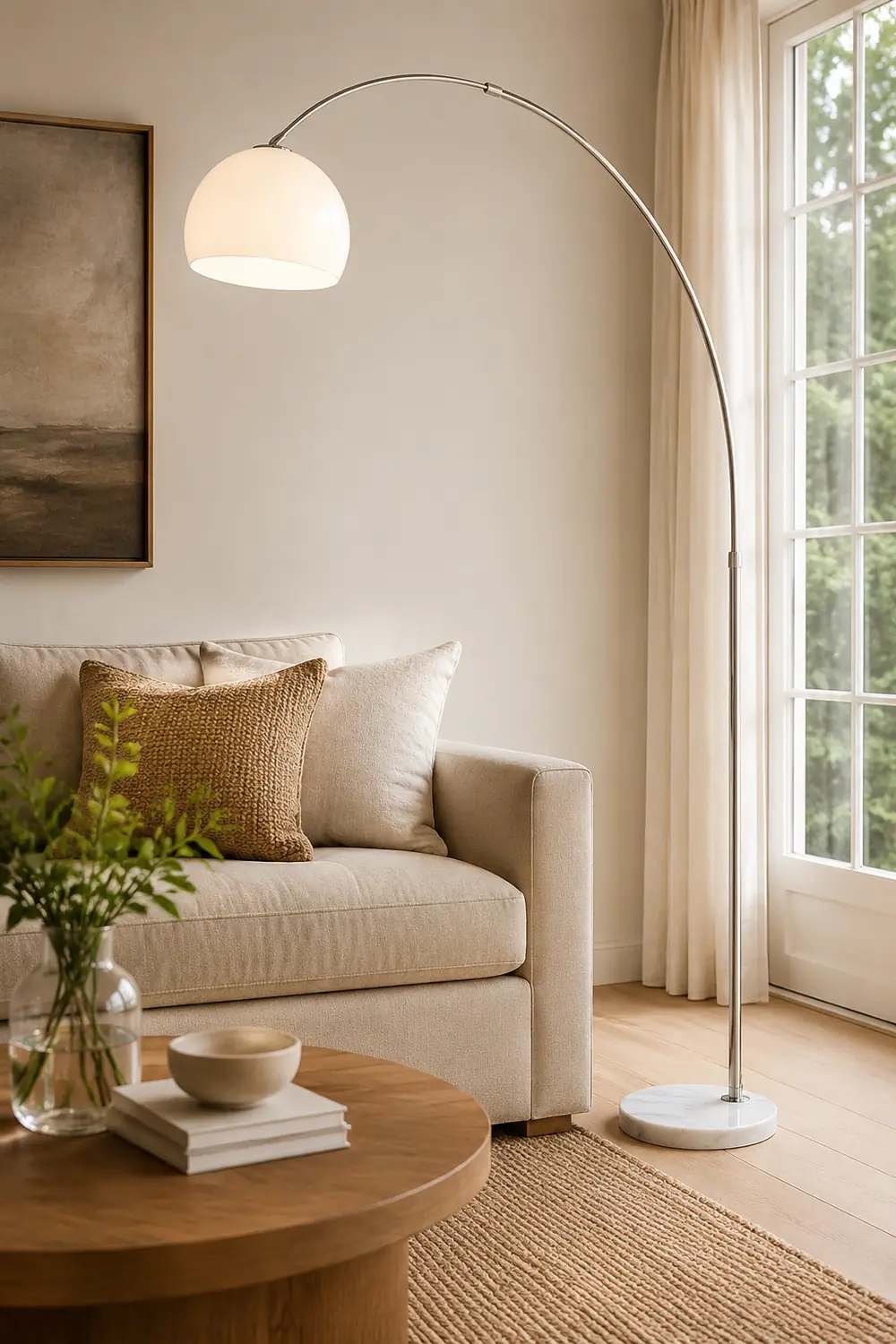 Sneedville Arched Floor Lamp - Lumpaz