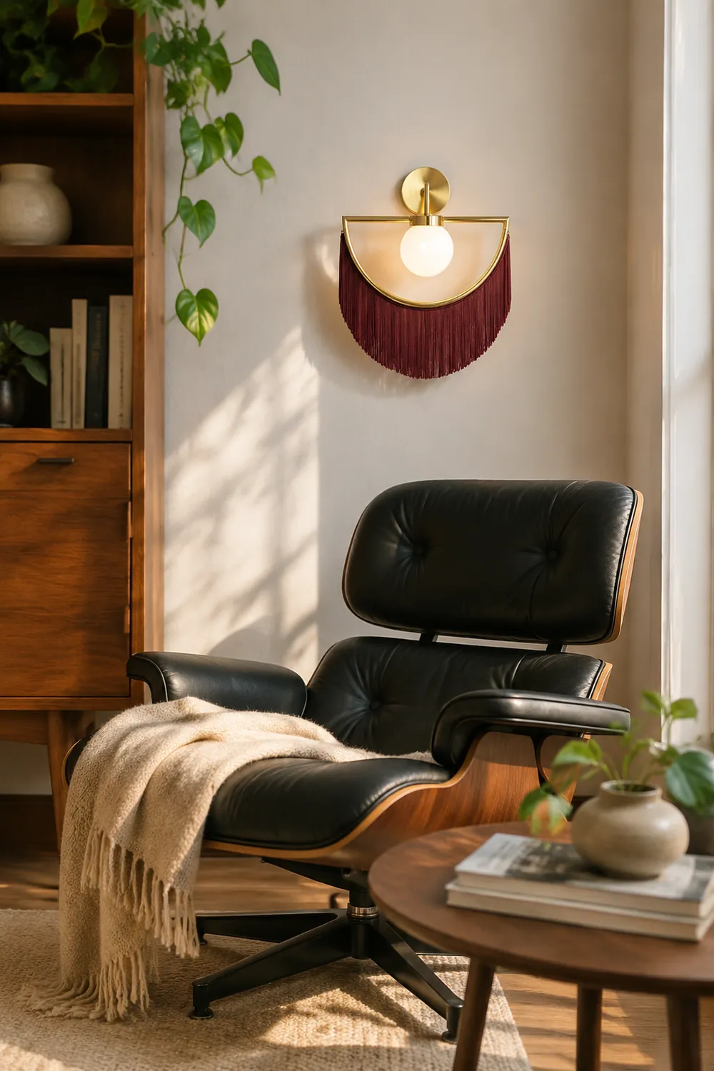 Wink Tassel Cute Wall Lamp - Lumpaz
