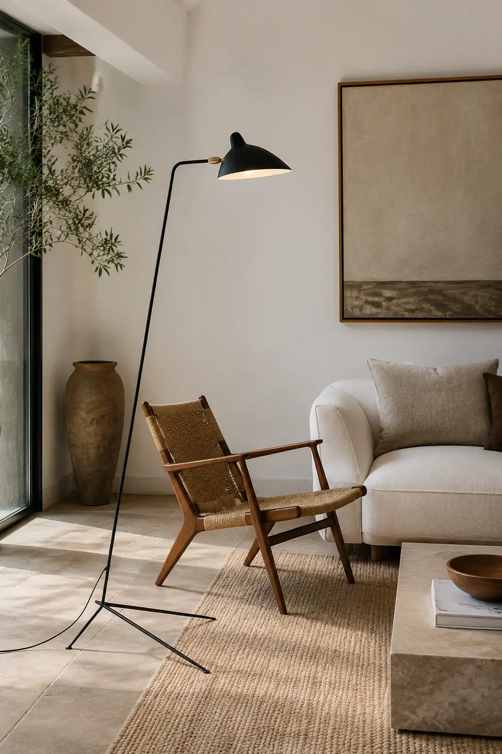 Serge Mouille Floor Lamp - Lumpaz
