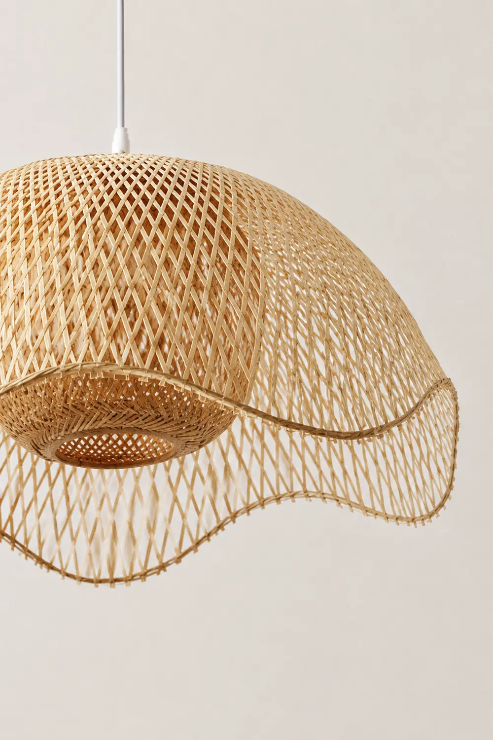 Bamboo Woven Hanging Lighting - Lumpaz