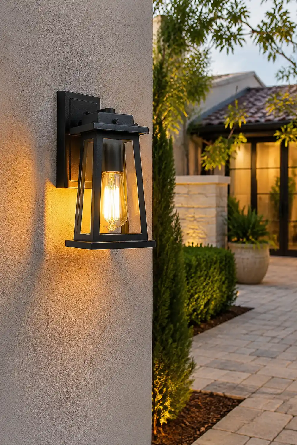 Outdoor Lantern Wall Lamp - Lumpaz