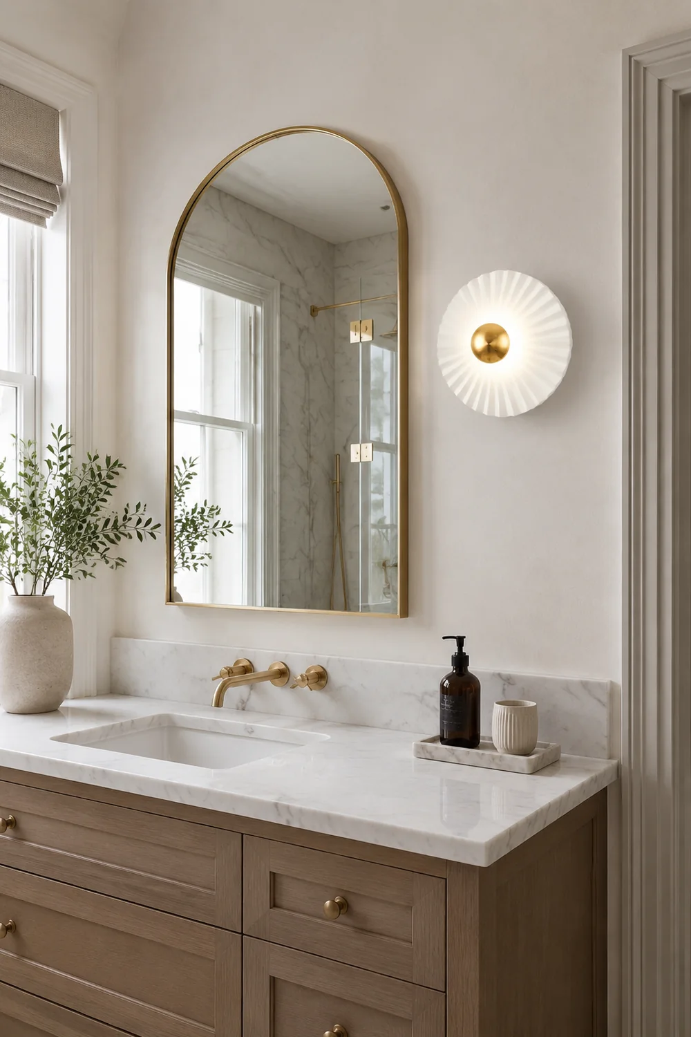Tinsley Flush Wall Lamp - Lumpaz