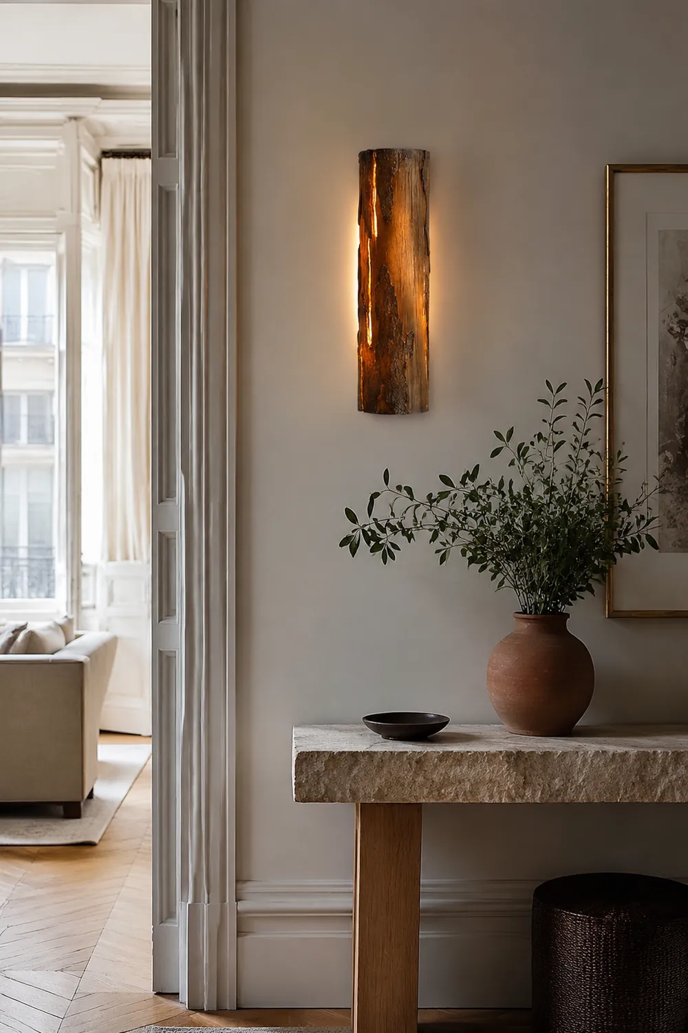 Broken Bark Wall Light - Lumpaz