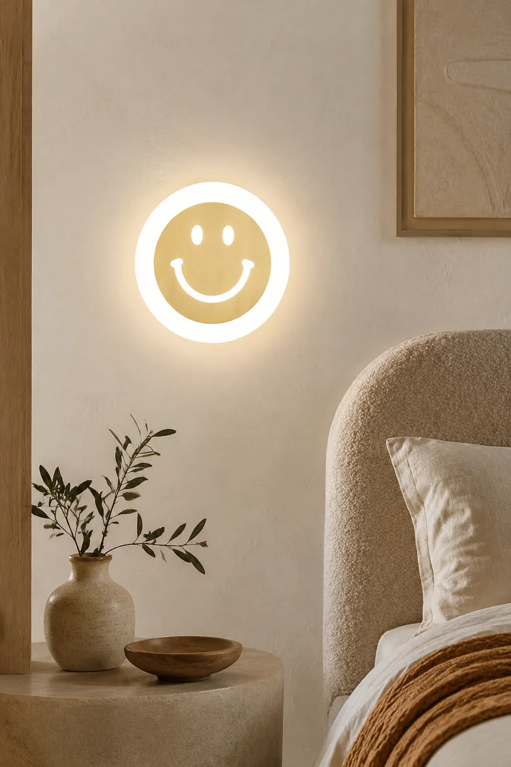 Smiley Wall Lamp - Lumpaz