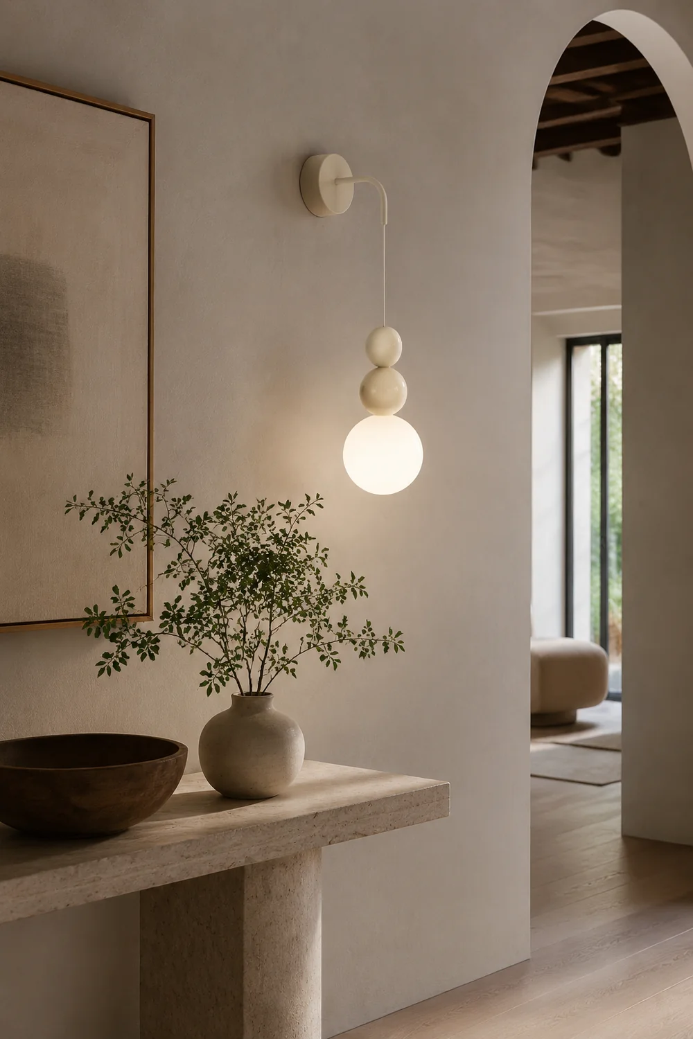 Acrylic Three Ball Wall Lamp - Lumpaz