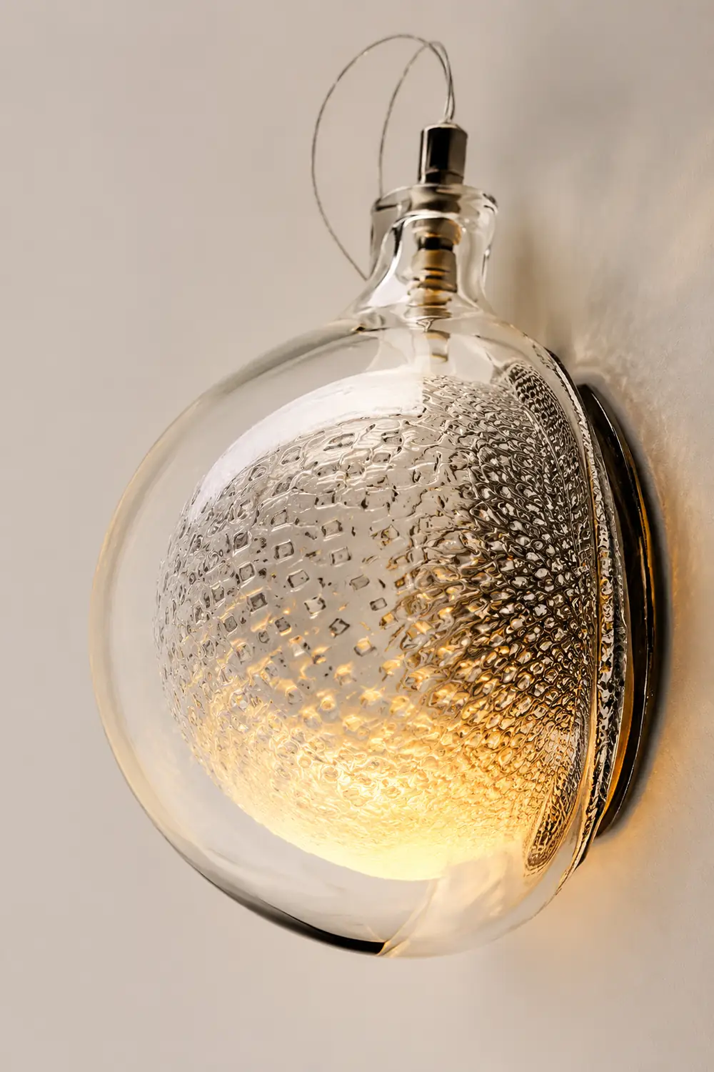 Mesh Glass  Wall Lamp - Lumpaz