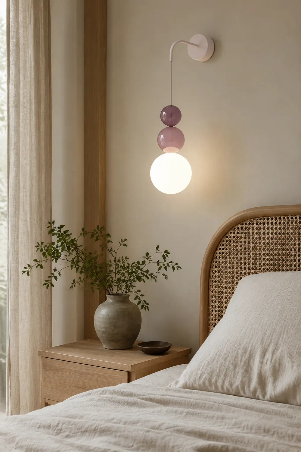 Acrylic Three Ball Wall Lamp - Lumpaz