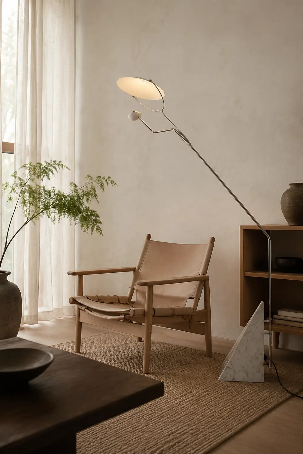 Salocchi Marble Floor Lamp - Lumpaz