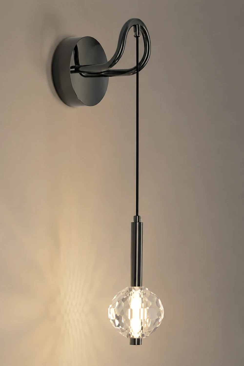Barletta Crystal Wall Lamp - Lumpaz