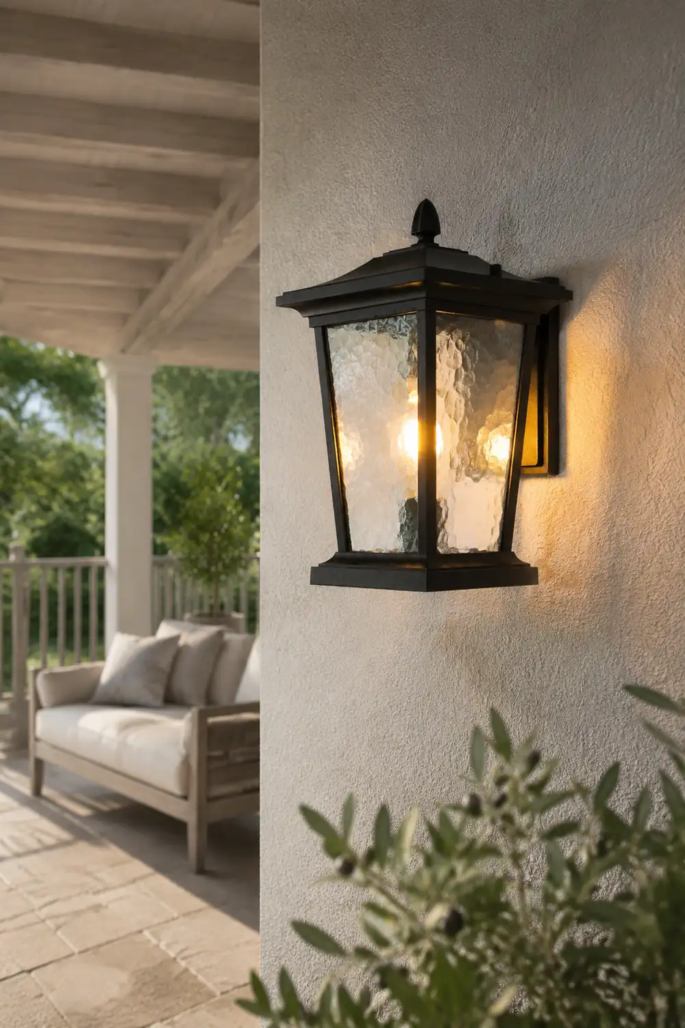 Lodge Birdcage Outdoor Wall Lamp - Lumpaz