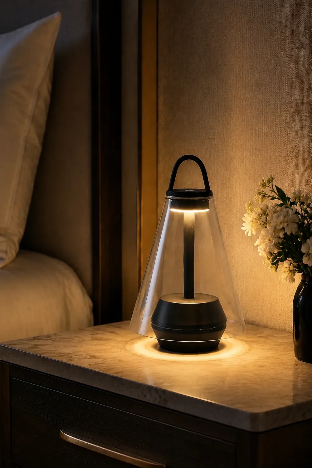 Shuttle Built-in Battery Table Lamp - Lumpaz