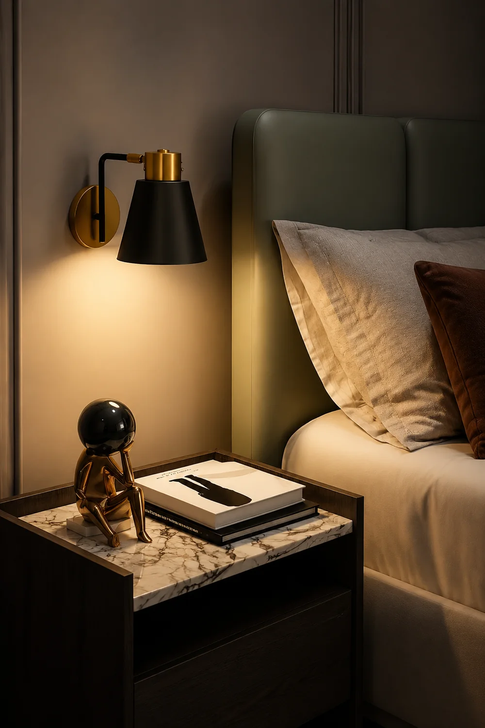 Adjustable Armed Wall Lamp - Lumpaz