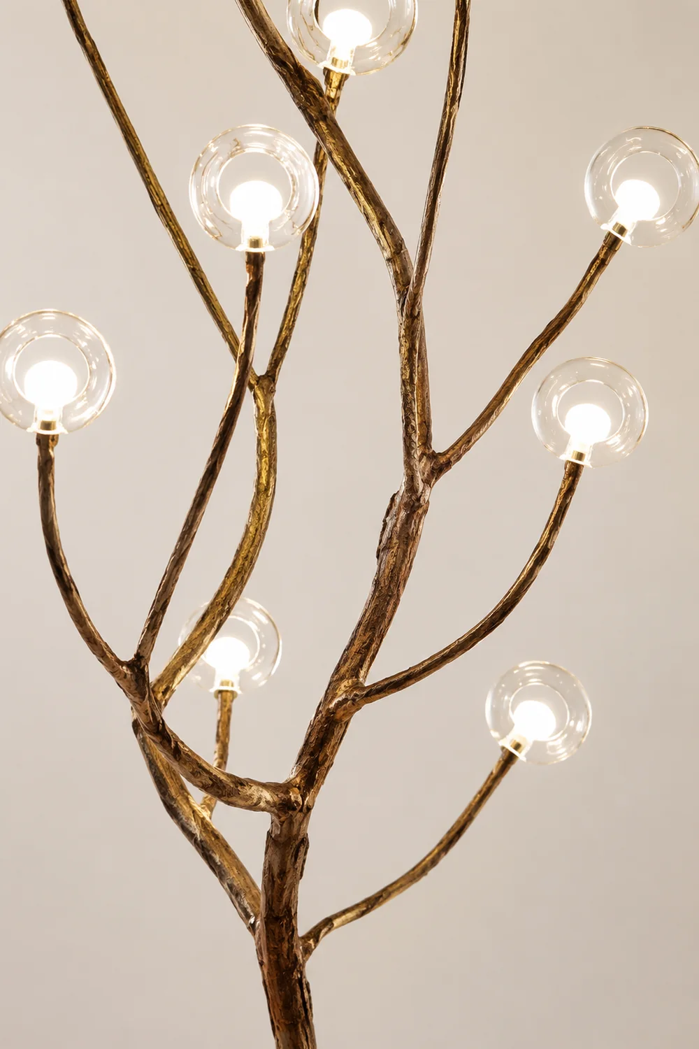 Imitation Wood Floor Lamp - Lumpaz