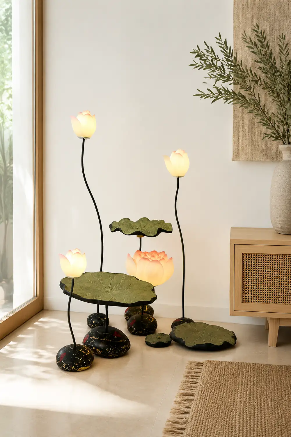 Lotus Floor Lamp - Lumpaz