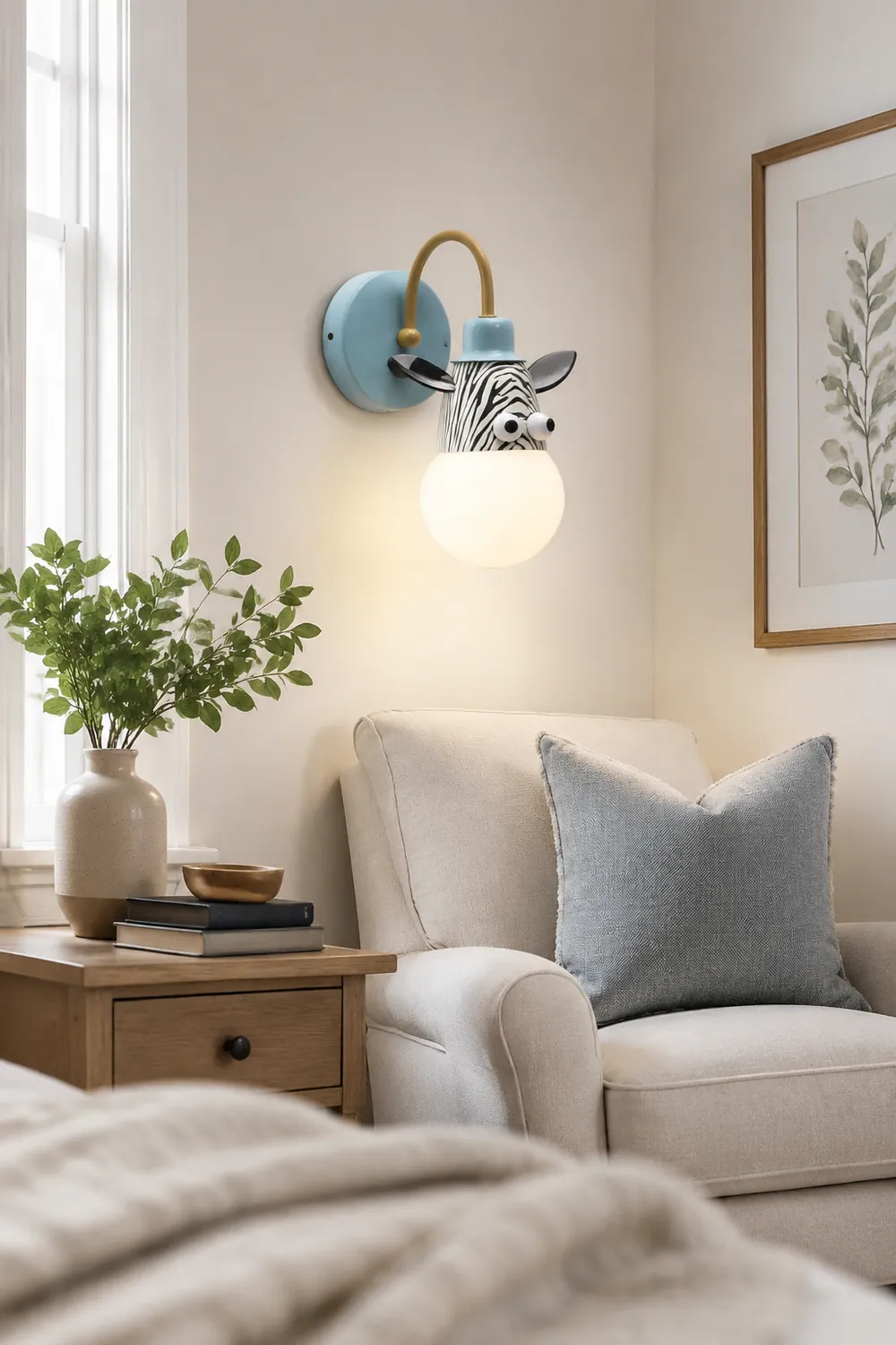 Cartoon Animal Kids Wall Lamp - Lumpaz