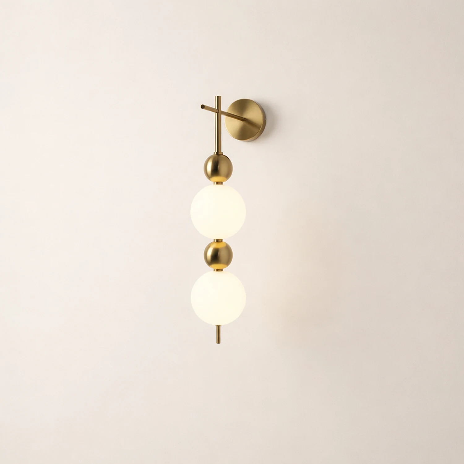 Candied Haws String Brass Wall Lamp - Lumpaz