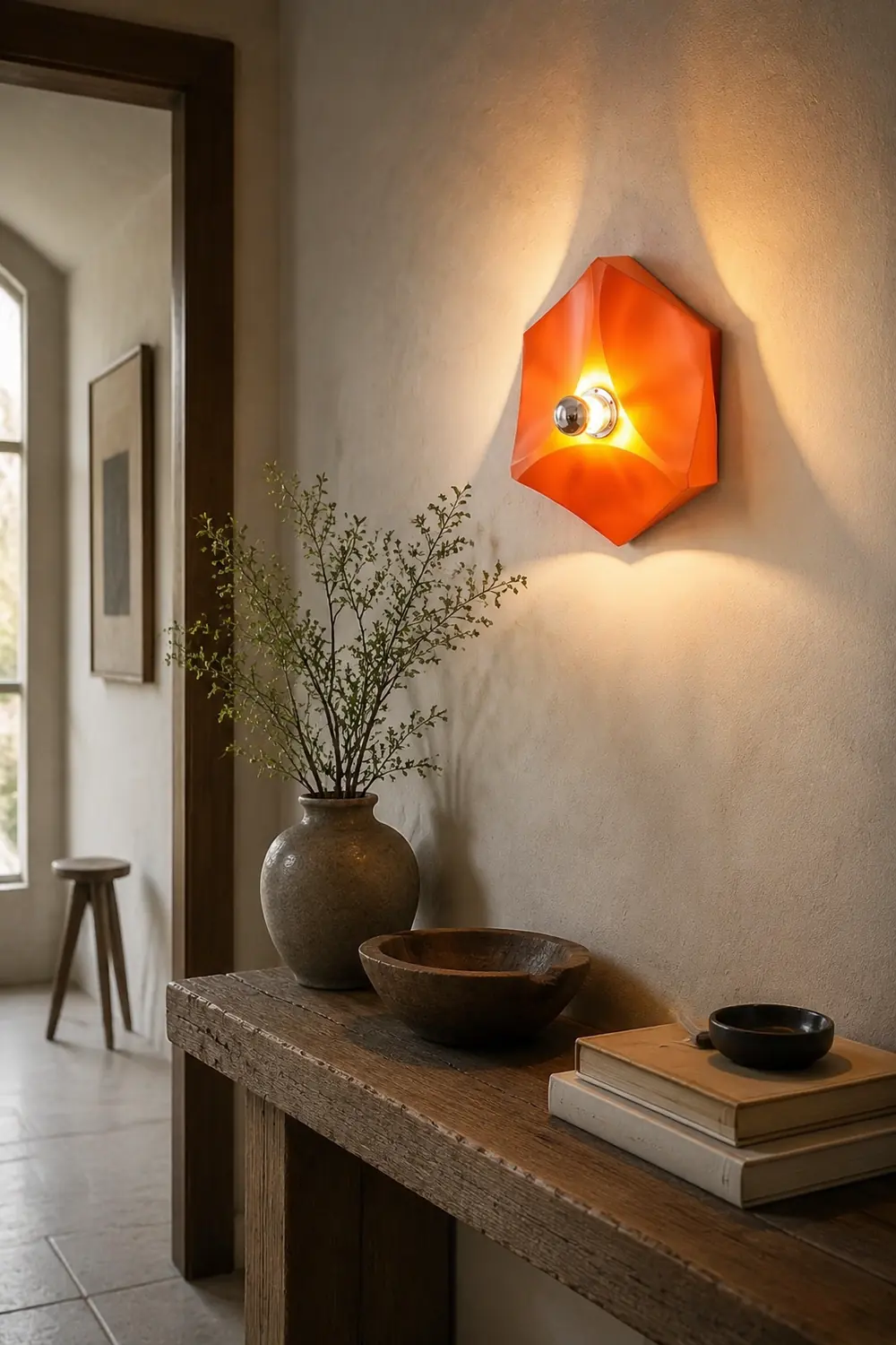 Pentagon Combination Wall Lamp - Lumpaz