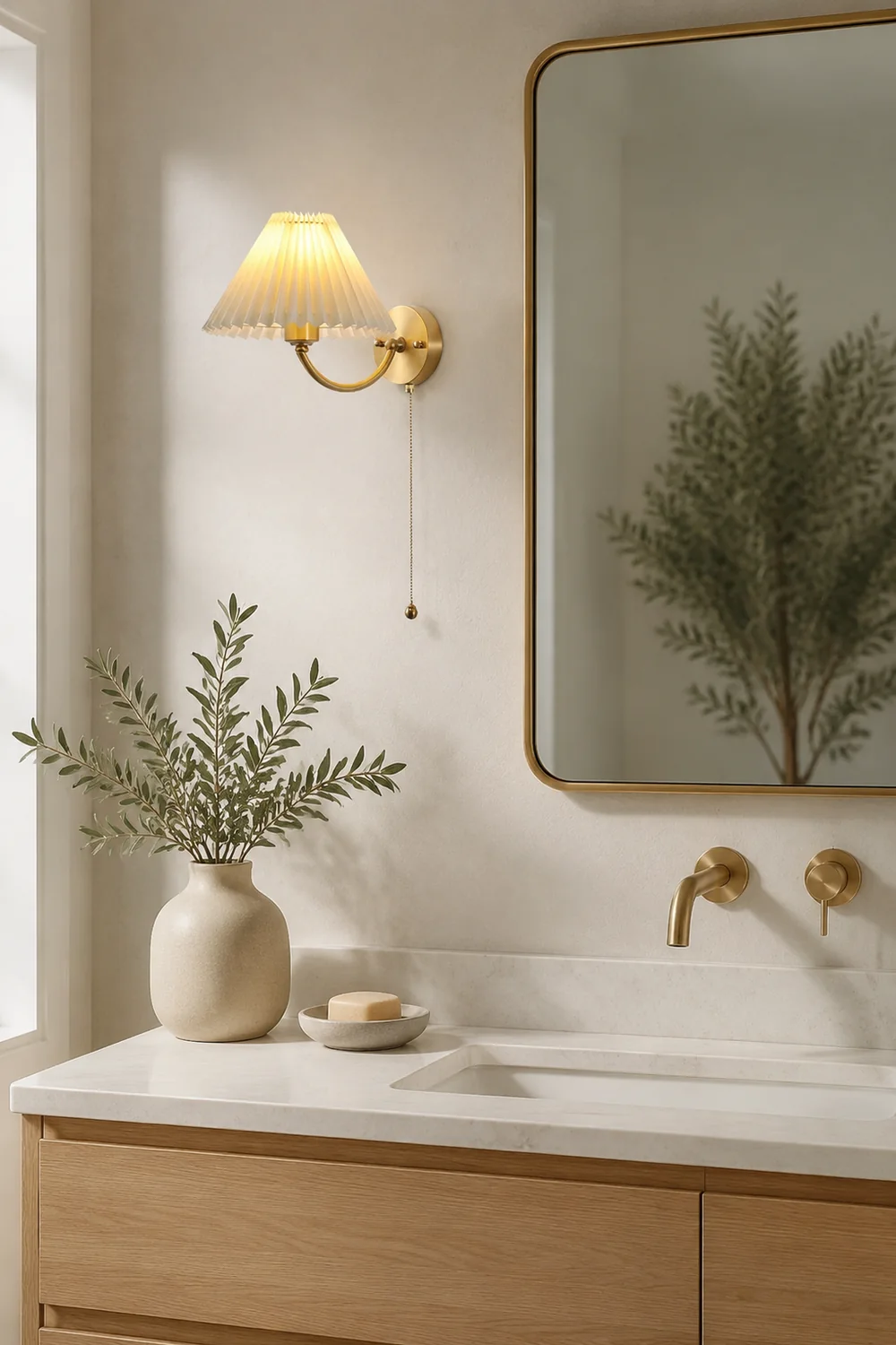 Pleated Wall Lamp - Lumpaz