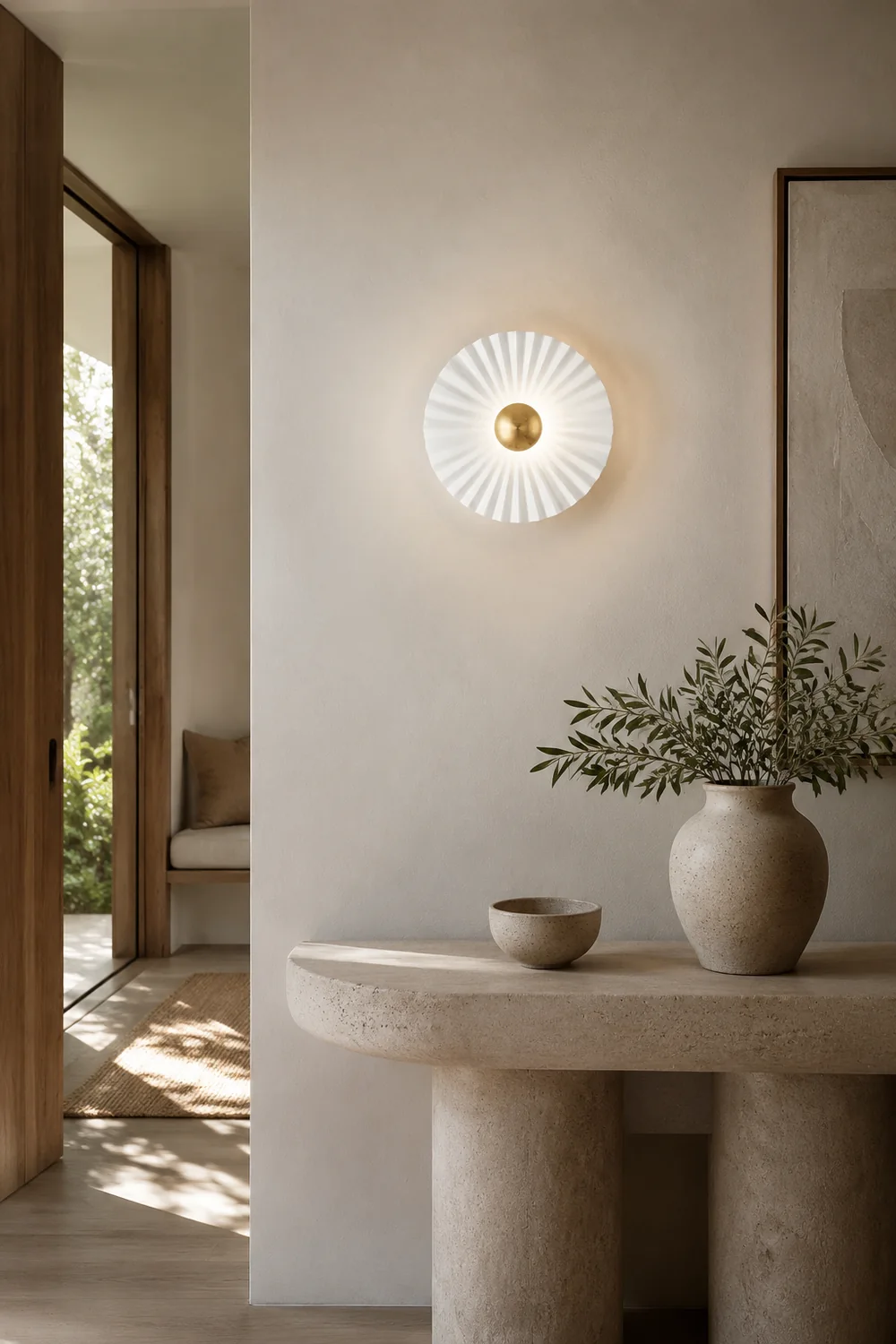 Tinsley Flush Wall Lamp - Lumpaz
