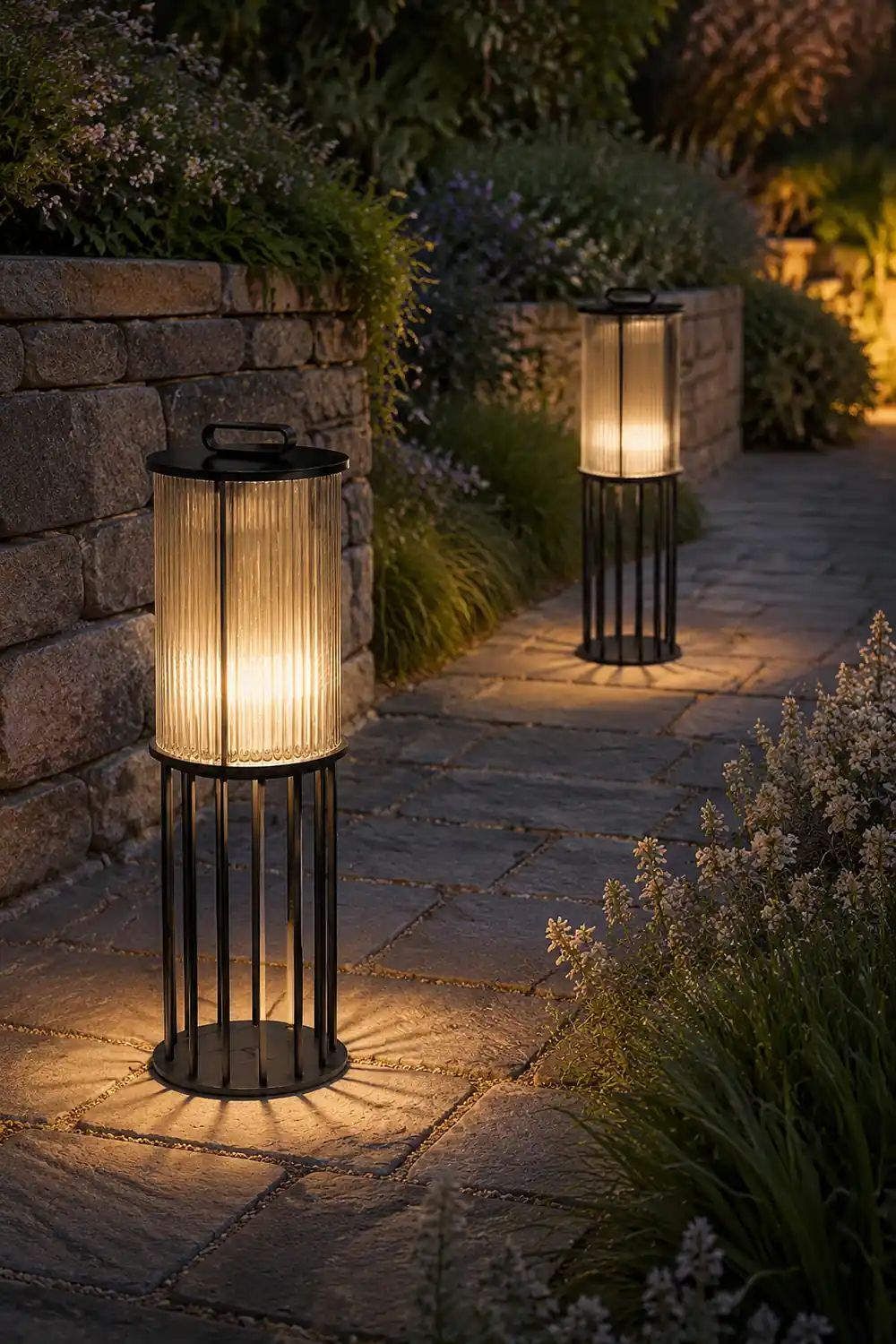 Ambient Line Lantern Garden Lights - Lumpaz