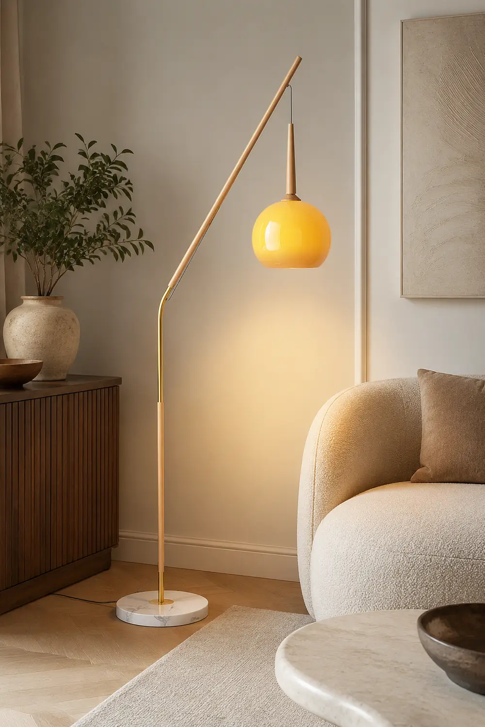 Hulusi Hanging Floor Lamp - Lumpaz
