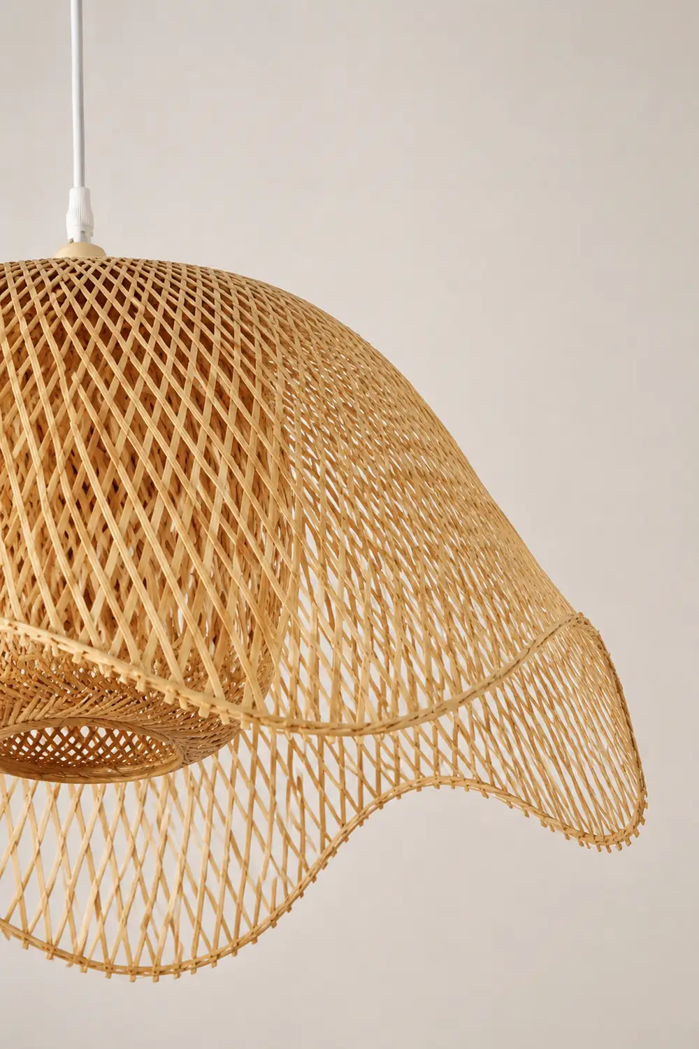 Bamboo Woven Hanging Lighting - Lumpaz