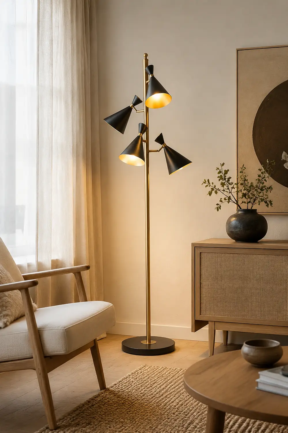 Stilnovo Adjustable Floor Lamp - Lumpaz