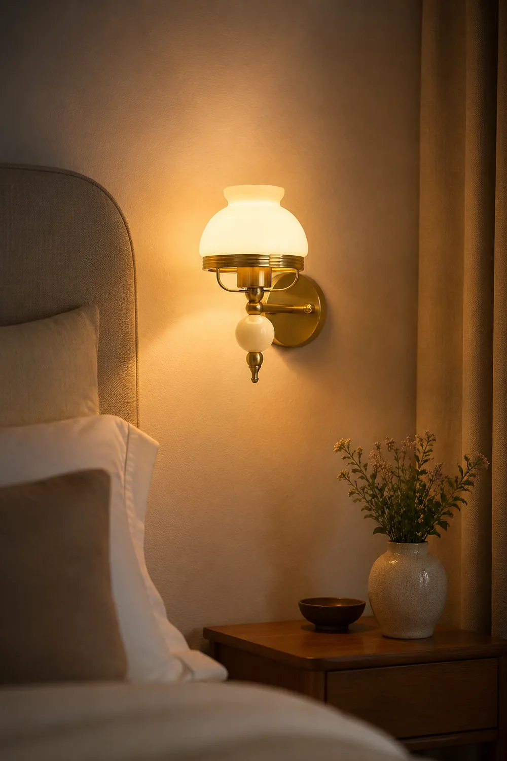 Loa Glass Wall Lamp - Lumpaz