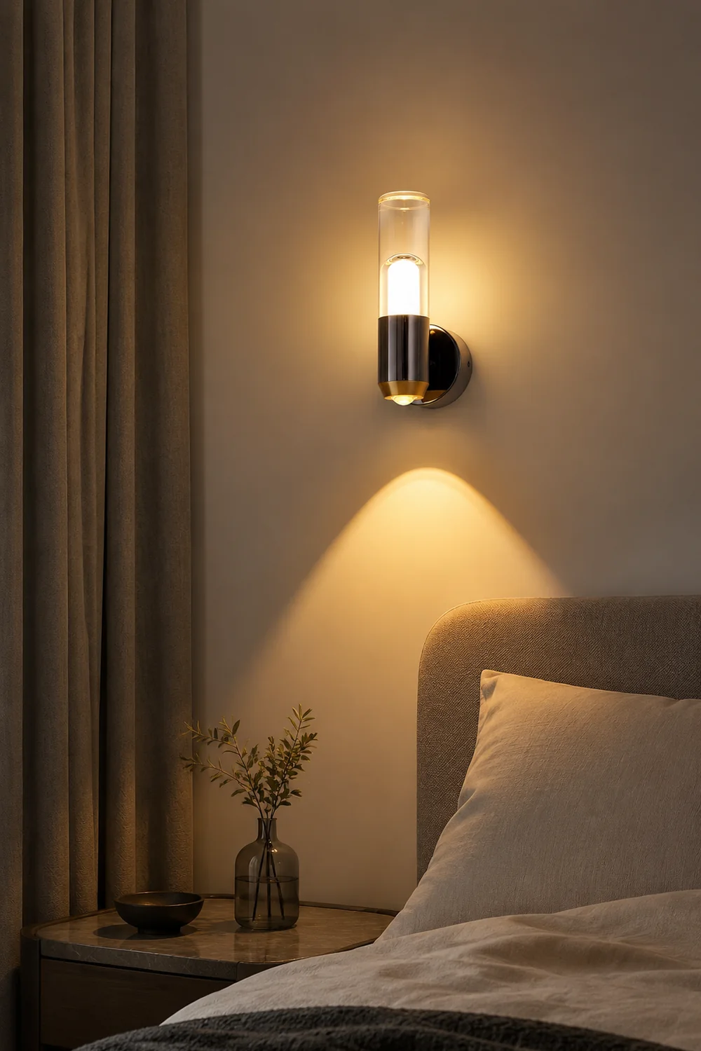 Cylindrical Modern Wall Light - Lumpaz