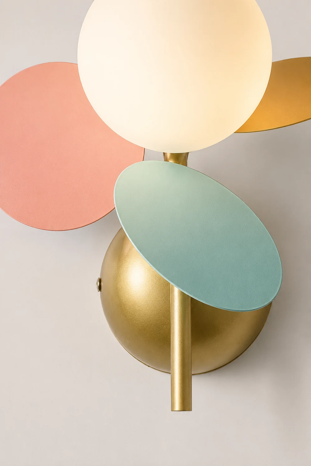 Round Macaron Wall Lamp - Lumpaz