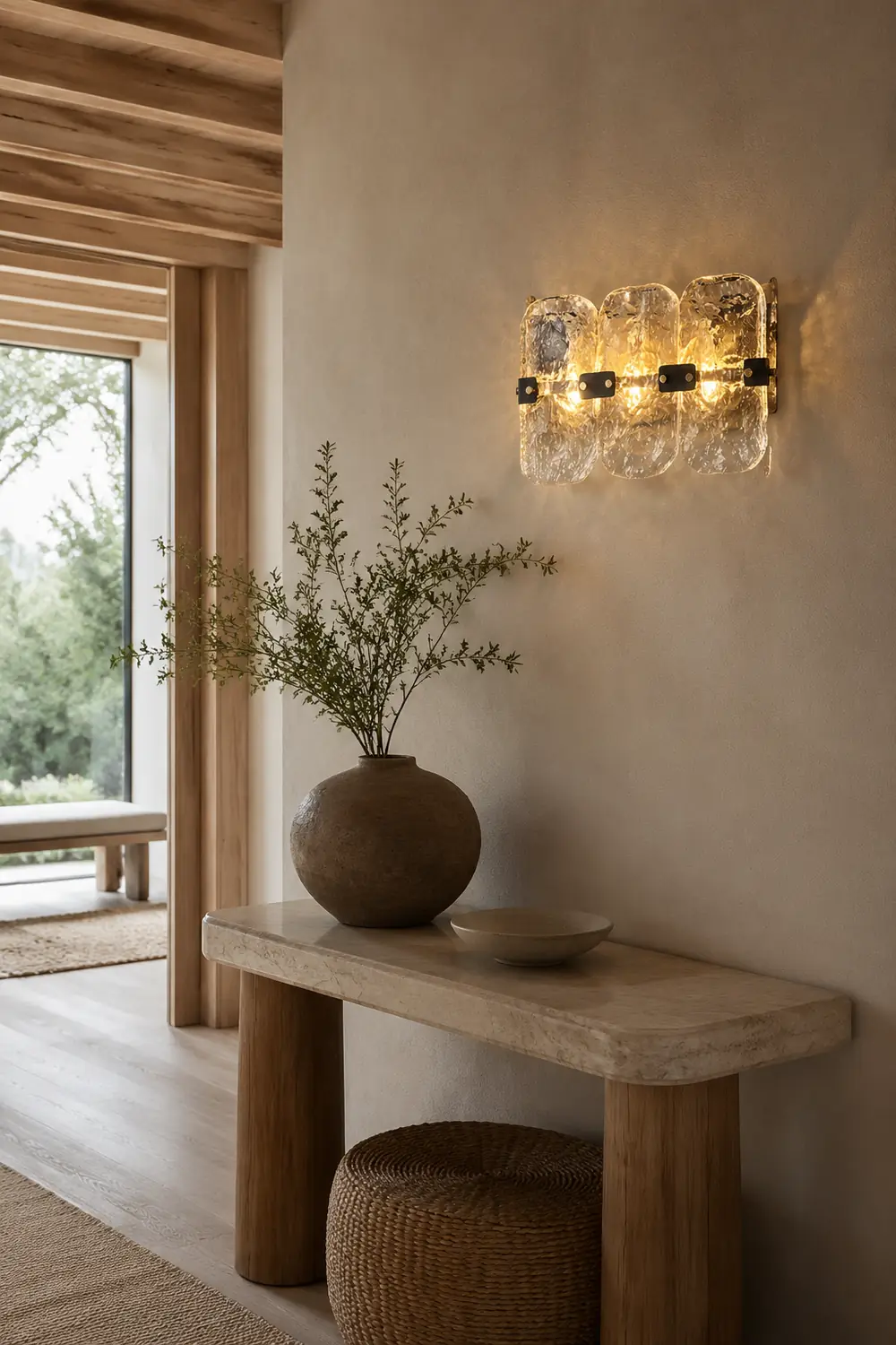 Massive Glass Wall Sconces - Lumpaz