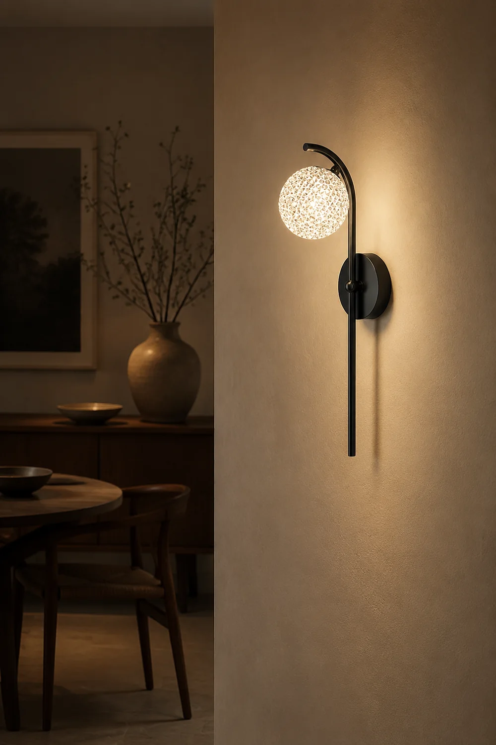 Ksovv Crystal Wall Lamp - Lumpaz